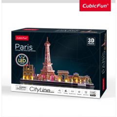 Cubic Fun CUBICFUN City Line 3d BL puzle Parīze Puzles