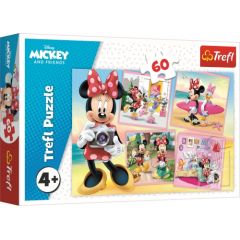 Hasbro TREFL DISNEY Puzle Minnija pele, 60 gab.