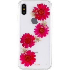FLAVR Real 3D Flowers Paula Premium Aizsargapvalks Telefonam Ar Īstiem Ziediem Priekš Apple iPhone X