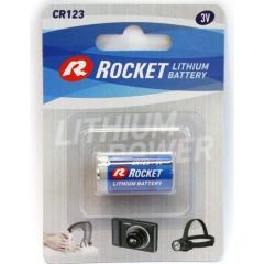 Rocket CR123 Blistera iepakojumā 1gb. Baterijas un akumulatori