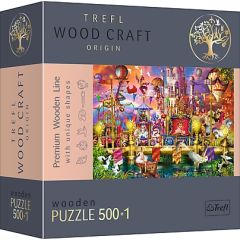 TREFL Пазл из дерева Волшебный мир 500+1 шт.