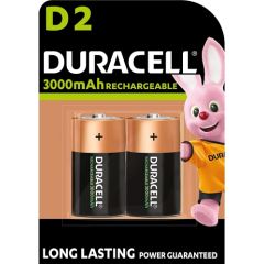 Duracell NiMH D HR20 2er, battery (2 pieces, type D (mono)) Baterijas un akumulatori