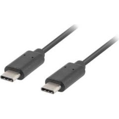 LANBERG CA-CMCM-31CU-0005-BK cable USB-C M/M 3.1 0.5M Black