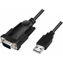 LOGILINK AU0048A USB 2.0 cable USB-A/M to DB9/M serial 1.5m Win11