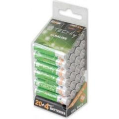TECHLY 307025 Multipack 24 batteries mini stylus AAA 1.5V LR03