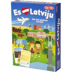 TACTIC Board Game Galda spēle "Es mīlu Latviju"
