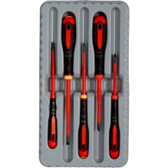 Skrūvgriežu komplekts Bahco Ergo Slim VDE; 5 gab. Skrūvgrieži