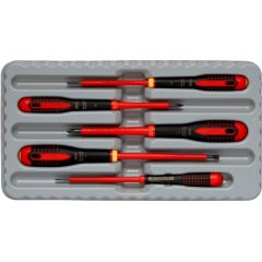 Skrūvgriežu komplekts Bahco Ergo VDE; 5 gab. Skrūvgrieži