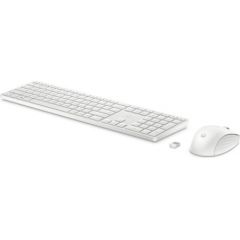 HP Wireless 650 Mouse Keyboard Combo - White - ENG / 4R016AA#ABB