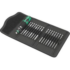 Wera Kraftform Compact 60 bit holder-screwdriver set 1/4" - 17-pieces - 05059295001