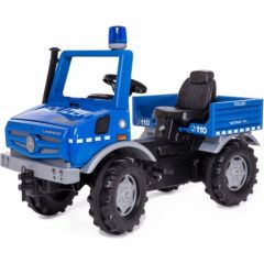Policijas mašīna ar pedāļiem Merc-Benz, zila