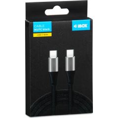 iBOX IKUTC USB-C cable 60W 2m Black