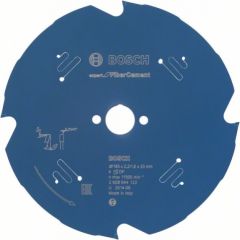 Griešanas disks šķiedru cementam Bosch Expert for Fiber Cement; 165x2,2x20,0 mm; Z4; 10°