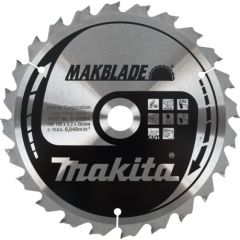 Griešanas disks kokam Makita; 190x2,2x20,0 mm; Z24; 5°