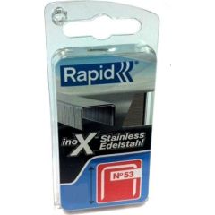 Skavas Rapid; 11,4x12 mm; 1080 gab.; tips 53; nerūsējošā tērauda Skavas