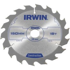 Griešanas disks kokam Irwin; 150x2,5x20,0 mm; Z18