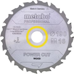 Griešanas disks kokam Metabo; 160x2,2x20,0 mm; Z10; 22°