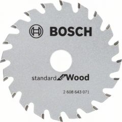Griešanas disks kokam Bosch; 85x1,1x15,0 mm; Z20; 14°
