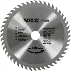 Griešanas disks kokam Yato YT-6058; 160x2,8x20 mm; Z48