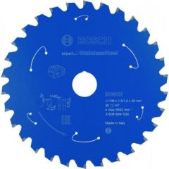 Griešanas disks Bosch Expert for Stainless Steel 2608644530; 136x20 mm