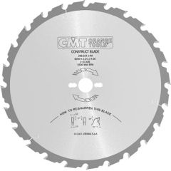 Griešanas disks kokam CMT 286; 450x3.8x30; Z32; 15°