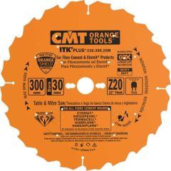 Griešanas disks kokam CMT 236; 300x2.4x30; Z20; 12°