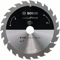 Griešanas disks kokam Bosch Standard for Wood 2608837674; 150x20 mm; Z24