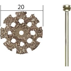 Griešanas disks Proxxon 28838; 20 mm Zāģripas