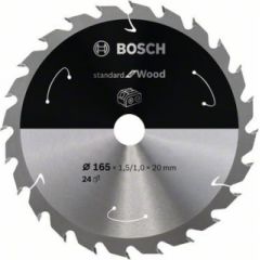 Griešanas disks kokam Bosch Standard for Wood 2608837685; 165 mm