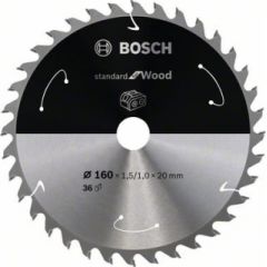 Griešanas disks kokam Bosch Standard for Wood 2608837677; 160 mm