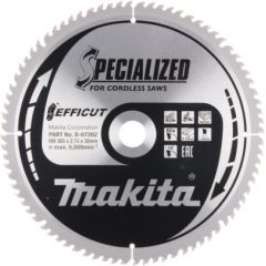 Griešanas disks kokam Makita EFFICUT; 305x2,15x30,0 mm; Z80; 10°