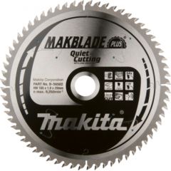 Griešanas disks kokam Makita; 165x1,9x20,0 mm; Z64; 10°