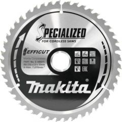 Griešanas disks kokam Makita Efficut; 216x1,5x30 mm; Z60; 10°