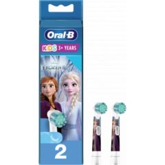 Oral-B Toothbruch replacement EB10 2 Frozen II Heads, For kids, Number of brush heads included 2