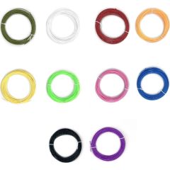 Maxlife PLA filaments set 100m (10 colors x 10 m) 3D Printeri