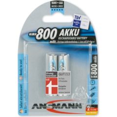 Ansmann maxE 2xAAA NM 1.2V/ 800mAh Baterijas un akumulatori