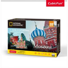 Cubic Fun CUBICFUN 3D пазл NatGeo Собор Василия Блаженного