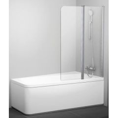 Ravak vannas siena 10CVS2, 990 mm, h=1500, labā puse, spīdīgs/caurspīdīgs stikls