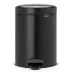 Brabantia atkritumu tvertne ar pedāli NewIcon, 3l, matēts melns