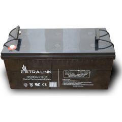 Extralink AKUMULATOR BATTERY ACCUMULATOR AGM 12V 200AH - Batterie Sealed Lead Acid (VRLA)