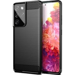 Mocco Trust Aizmugurējais Silikona Apvalks Priekš Samsung Galaxy S23 Plus Melns Neoriģinālie Maciņi