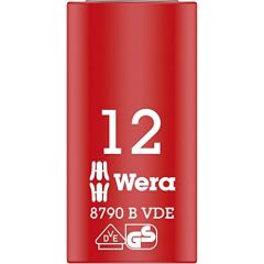 Wera Cyclops socket wrench bit 12x46 - 8790 B VDE, insulated, with 3/8 "drive