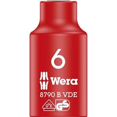 Wera Cyclops socket wrench bit 6x46 - 8790 B VDE, insulated, with 3/8 "drive Jaunumi -Dārzam