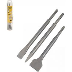 DeWalt SDS-Plus Chisel Set DT60330-QZ - 3-piece Jaunumi -Dārzam