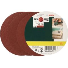 Bosch papery abrasive Exzent 25 pieces Smilšpapīri