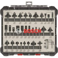 Bosch cutter set 30 pcs Mixed 6mm shank - 2607017474 Jaunumi -Dārzam