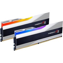 G.Skill DDR5 32GB - 7800 - CL - 36 - Dual-Kit - DIMM - F5-7800J3646H16GX2-TZ5RS, Trident Z5 RGB, XMP, silver/black