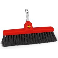 WOLF-Garten fine hair broom HB 350 M, multi-star (red/black, 40cm)