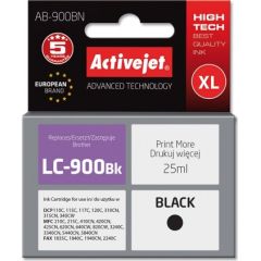 Activejet AB-900BN ink (replacement for Brother LC900Bk; Supreme; 25 ml; black)