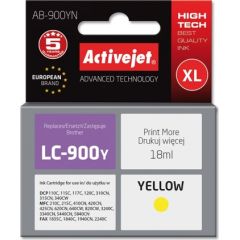 Activejet AB-900YN ink (replacement for Brother LC900Y; Supreme; 17.5 ml; yellow)